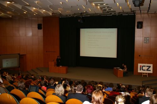 Vystoupení autora na konferenci o projektovém řízení na Univerzitě Tomáše Bati ve Zlíně, 2008 Vystoupení autora na konferenci o projektovém řízení na Univerzitě Tomáše Bati ve Zlíně, 2008